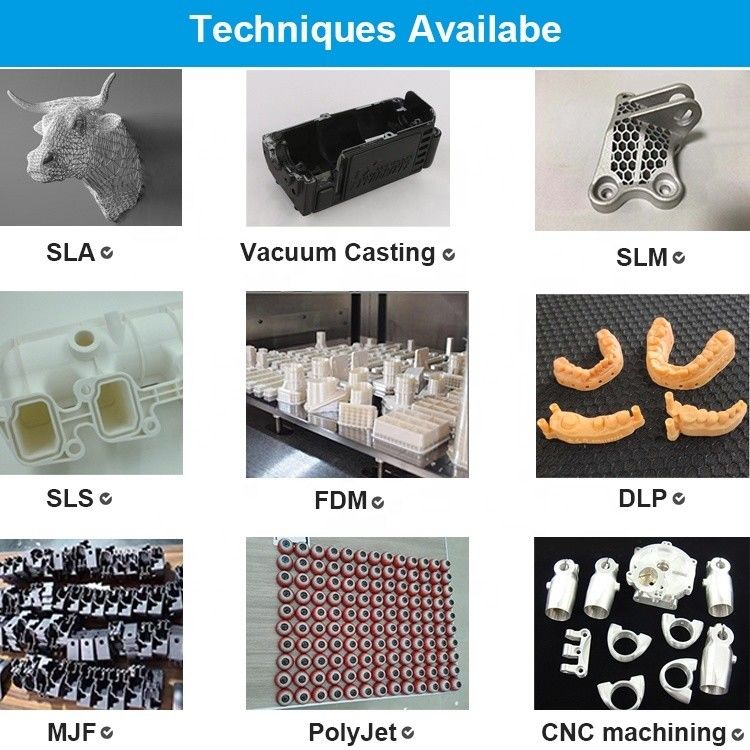 Специальный SLA 3D-печать Умный робот Вакуумный прототип отливки