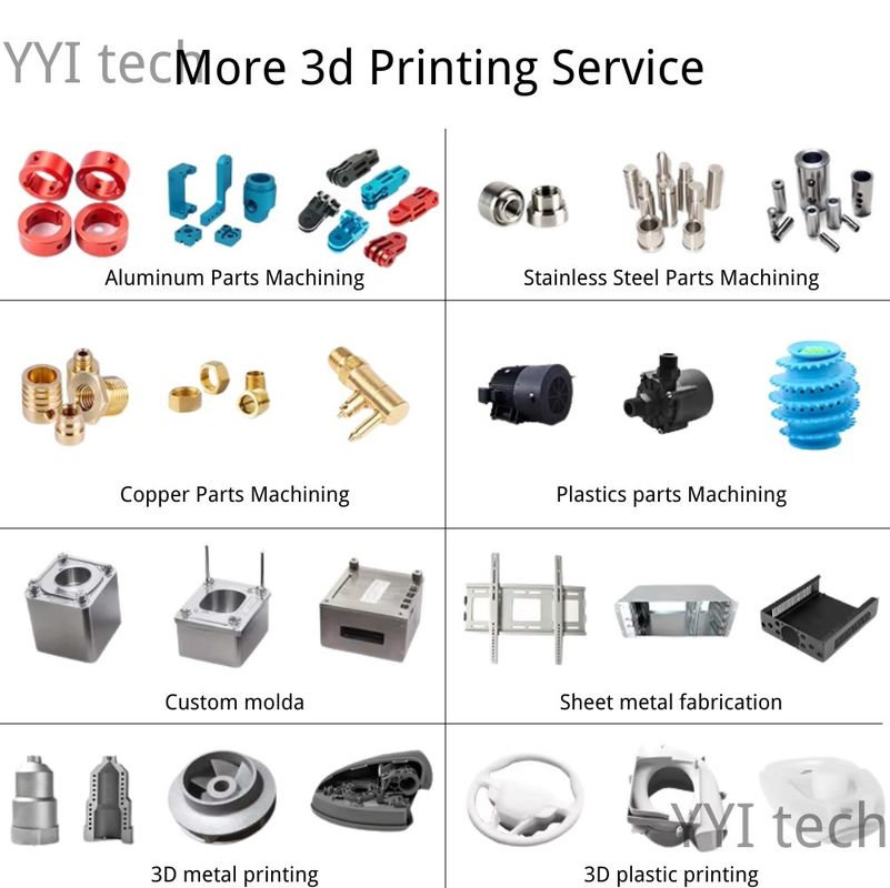 Микрообработка CNC части из нержавеющей стали Быстрое прототипирование Части из нержавеющей стали